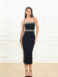 Polka Dot Mesh Bandage Combination