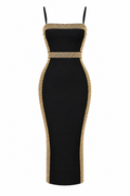 Polka Dot Mesh Bandage Combination