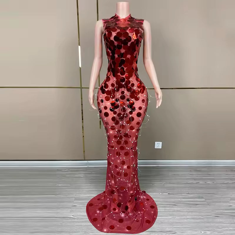 First Class luxury Sequin dress