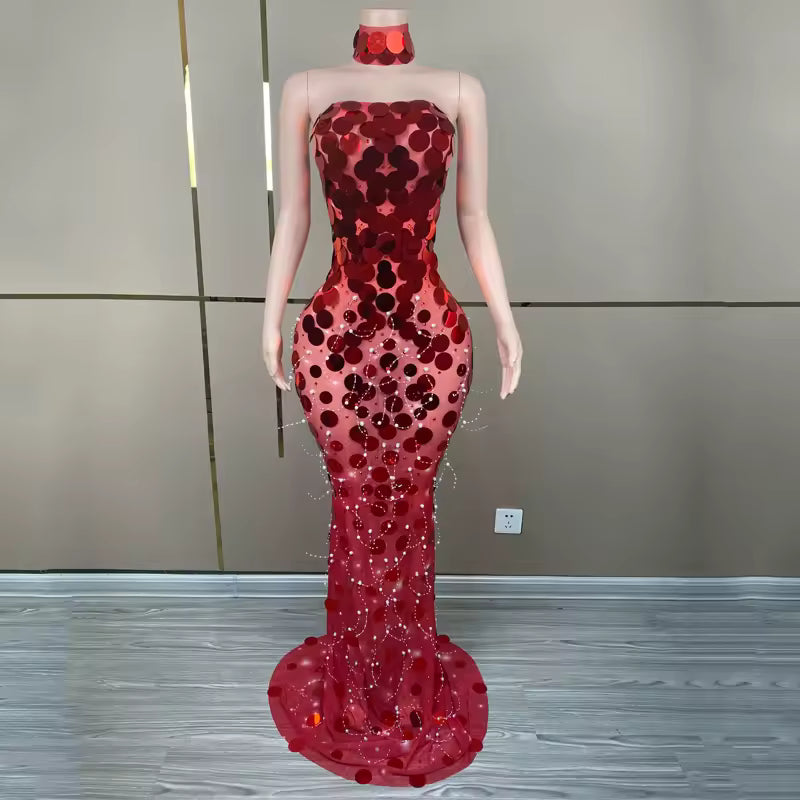 First Class luxury Sequin dress
