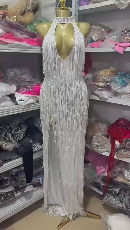 THE BORDEAUX IVORY FRINGE