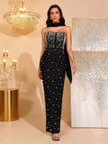 Scarlet Heat Sleeveless Beaded Dress