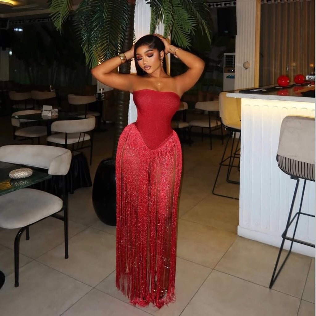 Draped Off-Shoulder Romantic Bandage