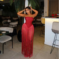 Draped Off-Shoulder Romantic Bandage