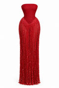 Draped Off-Shoulder Romantic Bandage