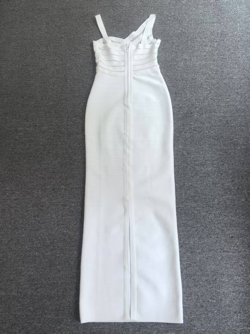 The Main Character White Halter Neck Bodycon