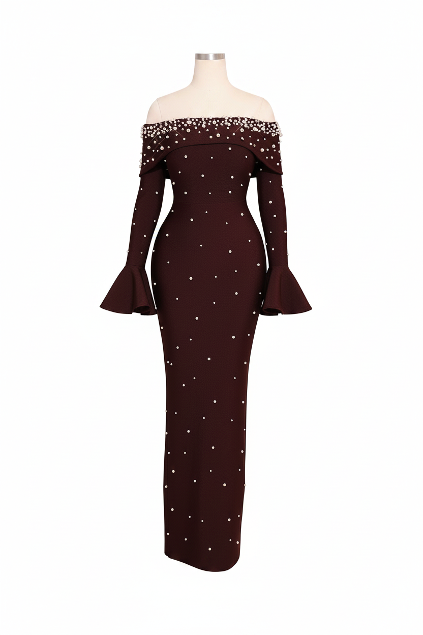 Tuxedo-Style Wrap Front Bandage Dress
