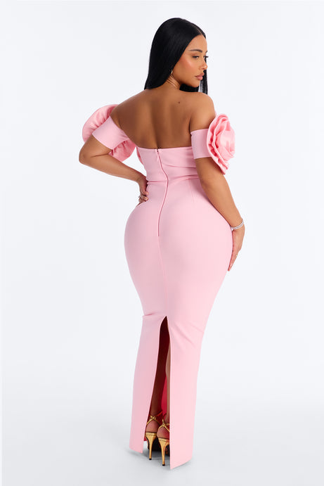 Off-The-Shoulder Bardot Bandage Dress