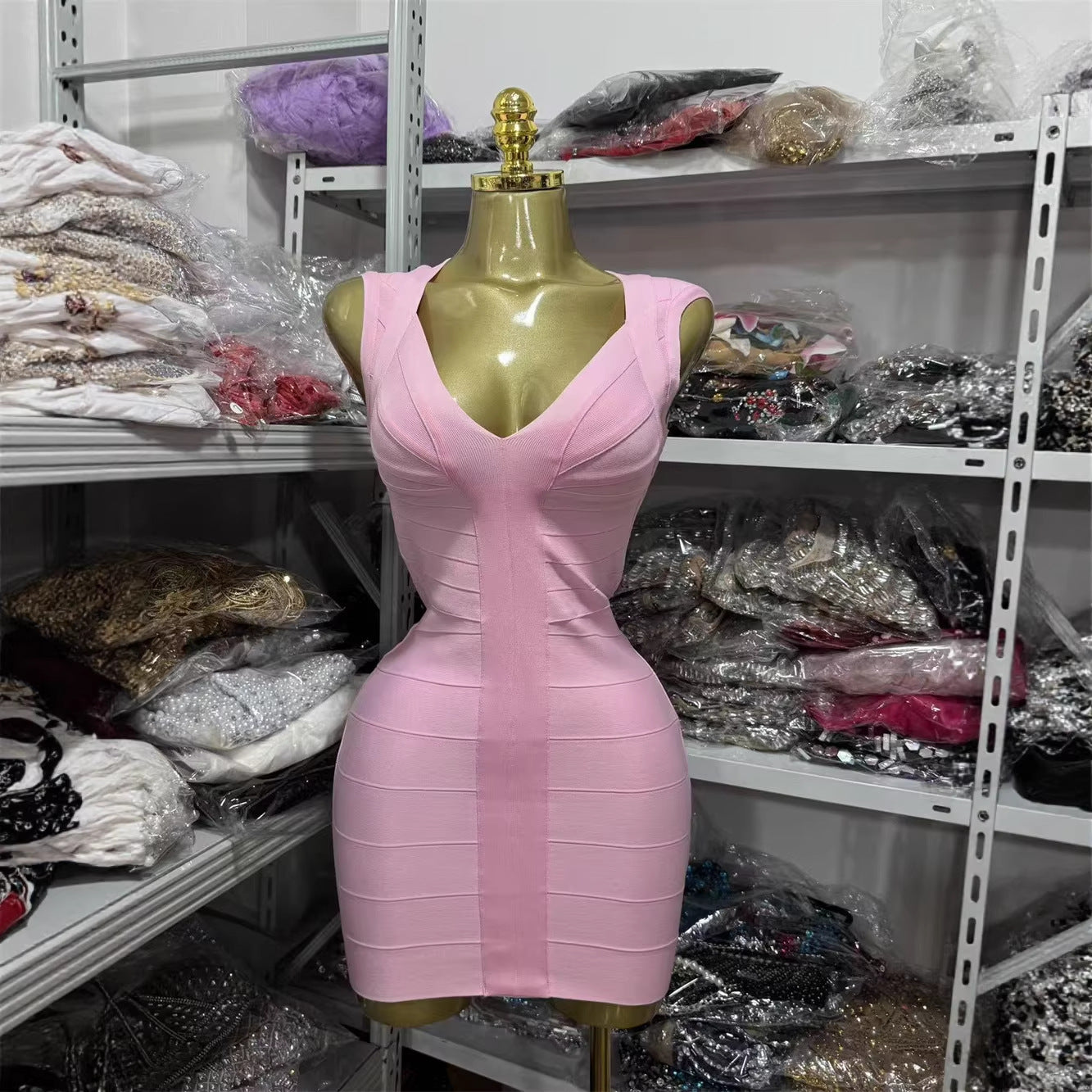 Premium Bodycon Birthday Celebration Mini Dress