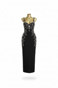 Luxurious Rhinestone Bandage Dress