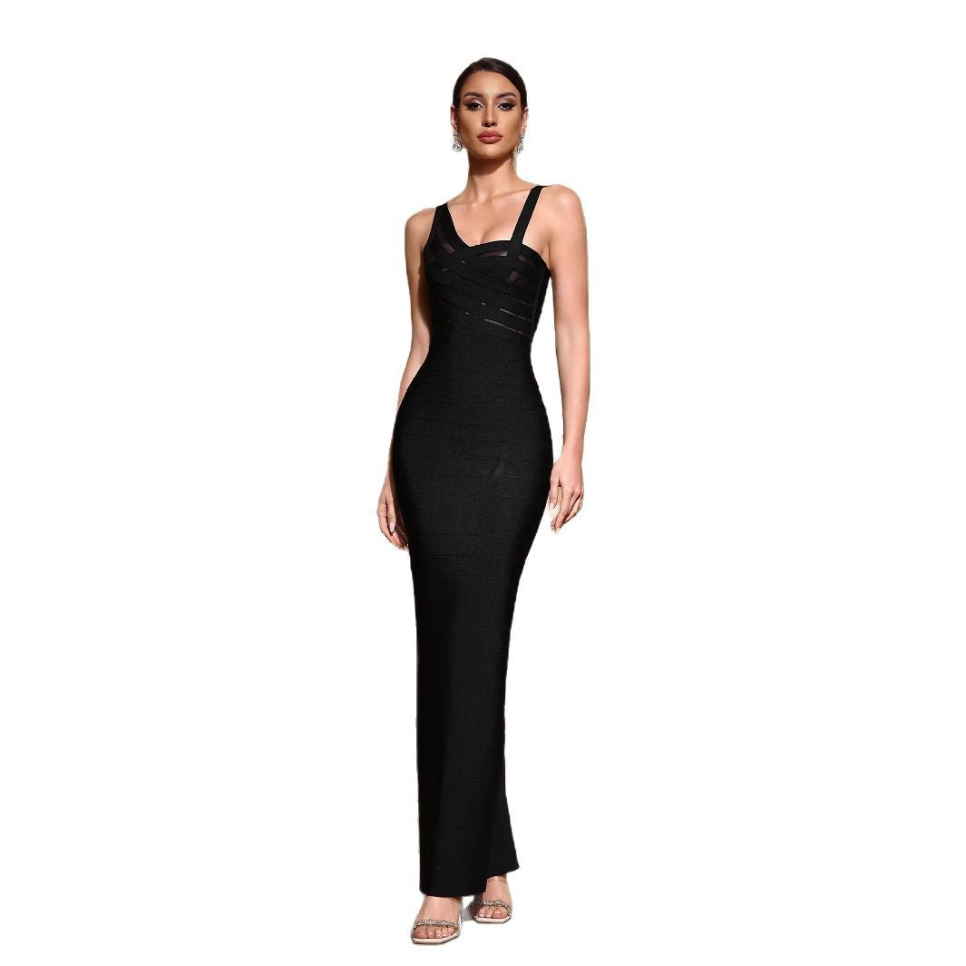 The Main Character White Halter Neck Bodycon