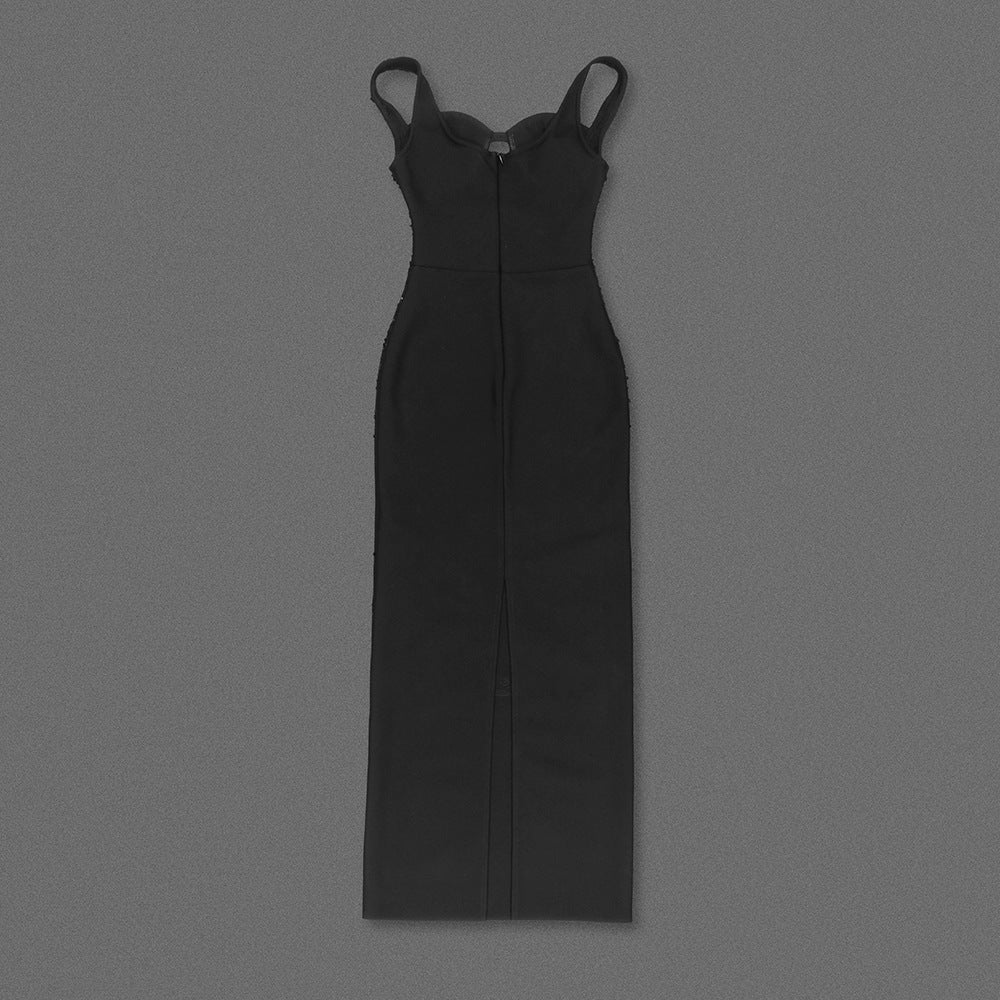 Lavender Dreams Strapless Bandage Dress