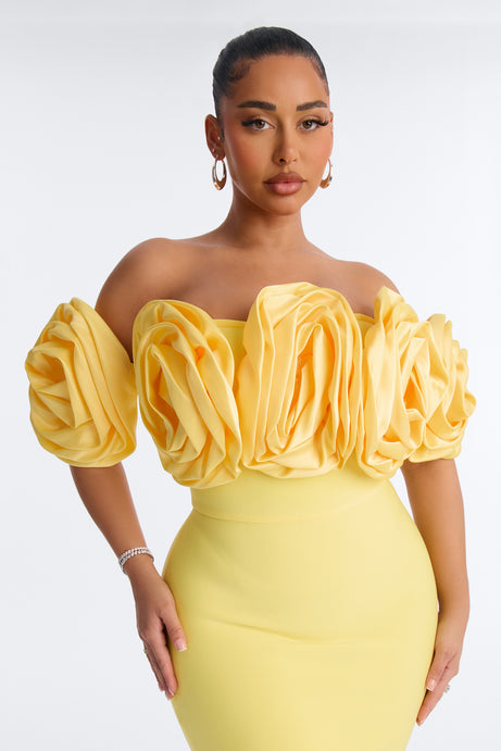 Off-The-Shoulder Bardot Bandage Dress
