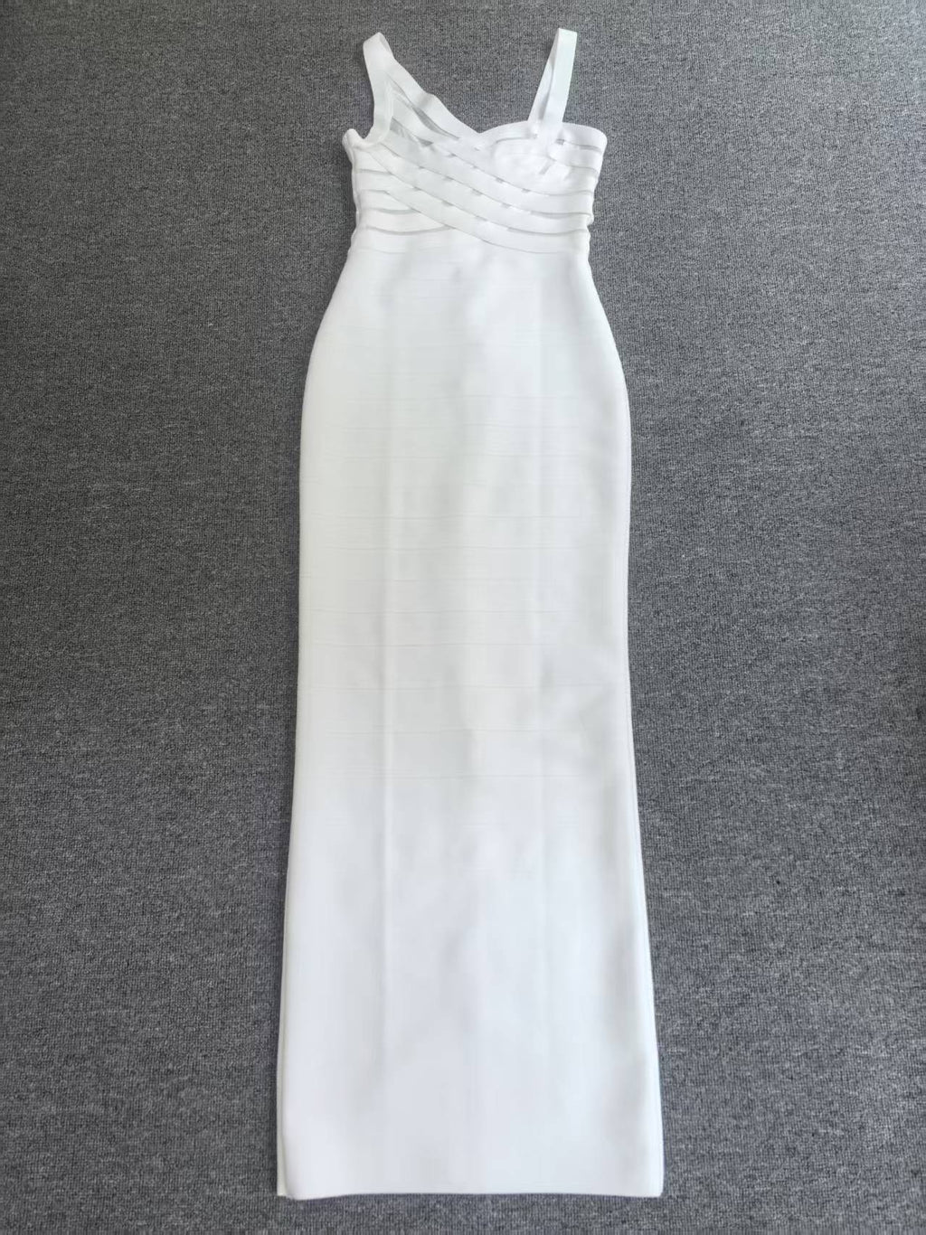 The Main Character White Halter Neck Bodycon