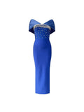 Off-The-Shoulder Bardot Bandage Dress