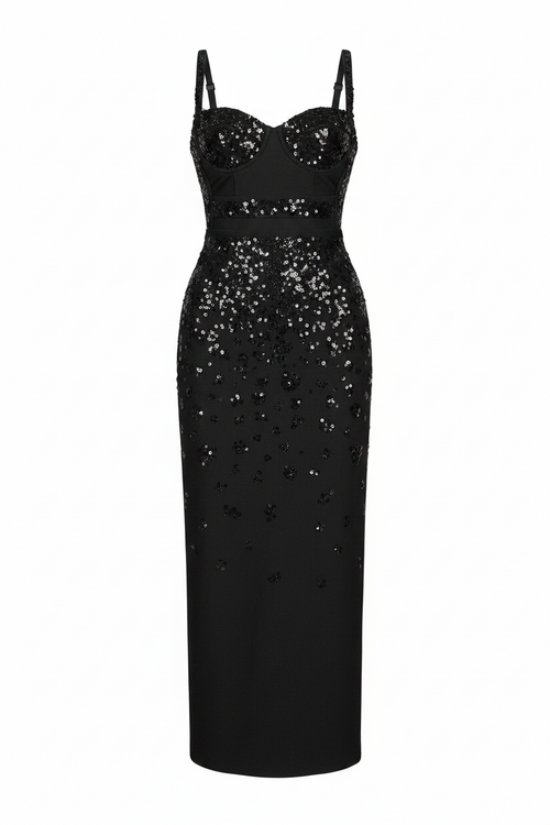 Lavender Dreams Strapless Bandage Dress