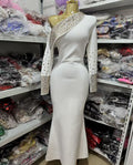 Tuxedo-Style Wrap Front Bandage Dress