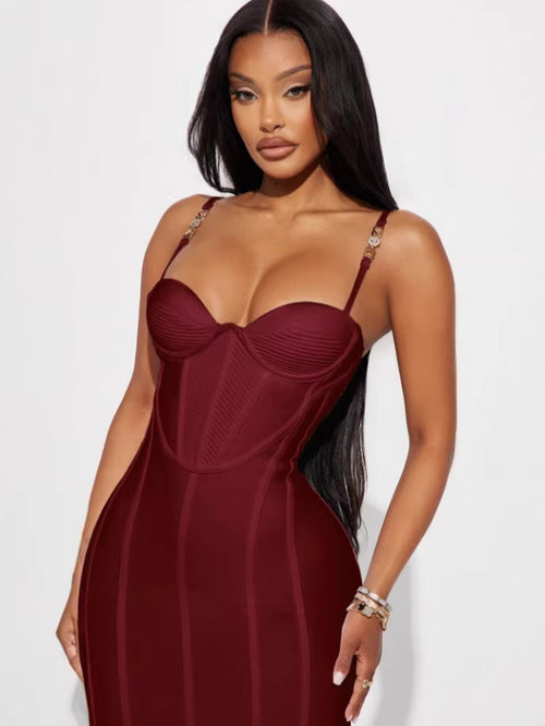 Bright White Beachside Bandage Dress