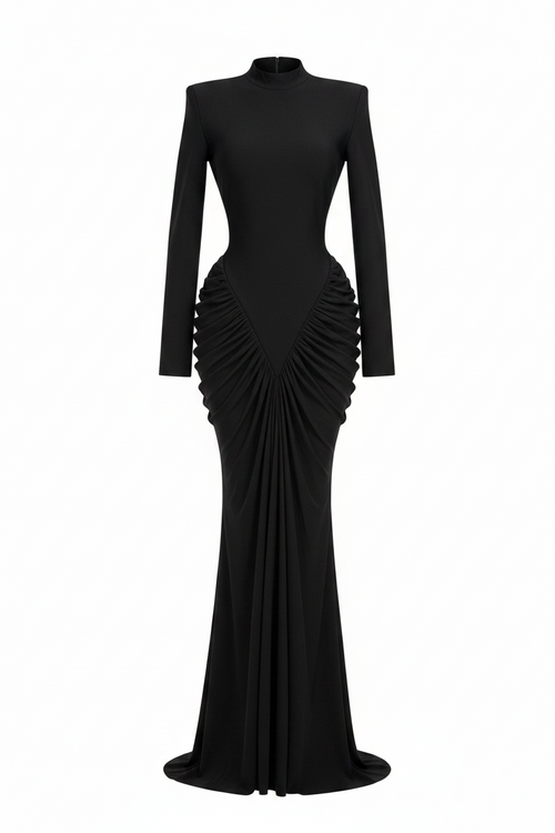 Vibrant Contrast-Stitch Bandage Bodycon