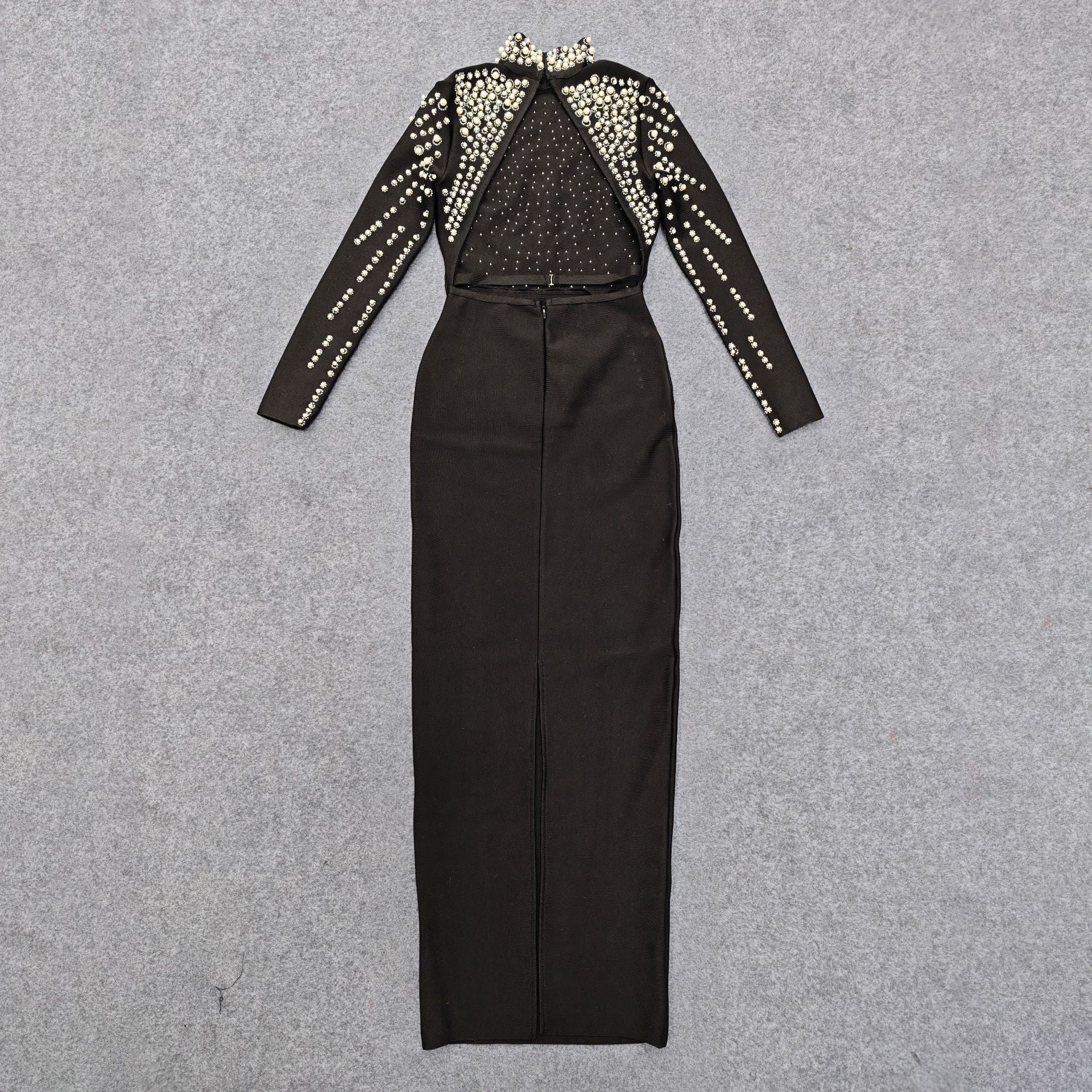 The Mrs. Crystal-Strap Bandage Gown