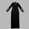 Minimalist Square Neck Bandage Dress