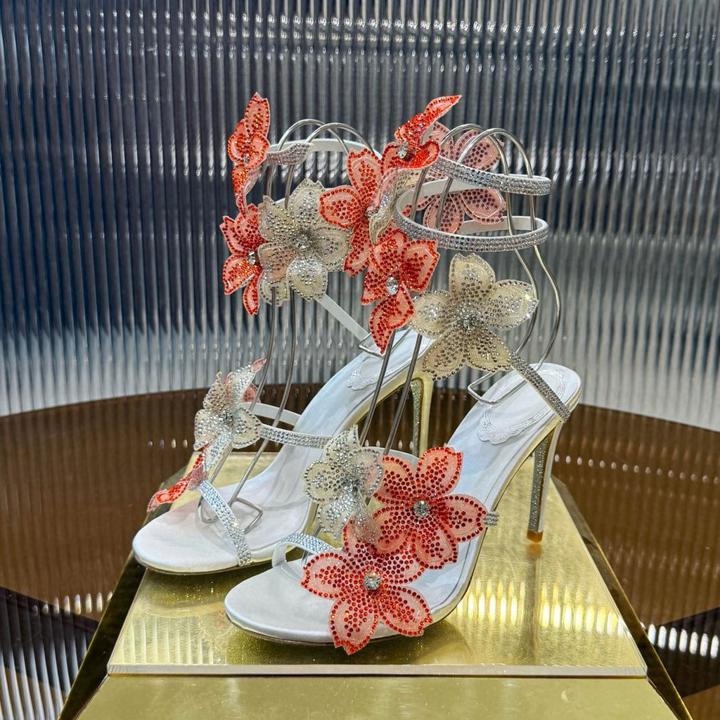 The Crystal Orchid Wrap Rene Caovilla