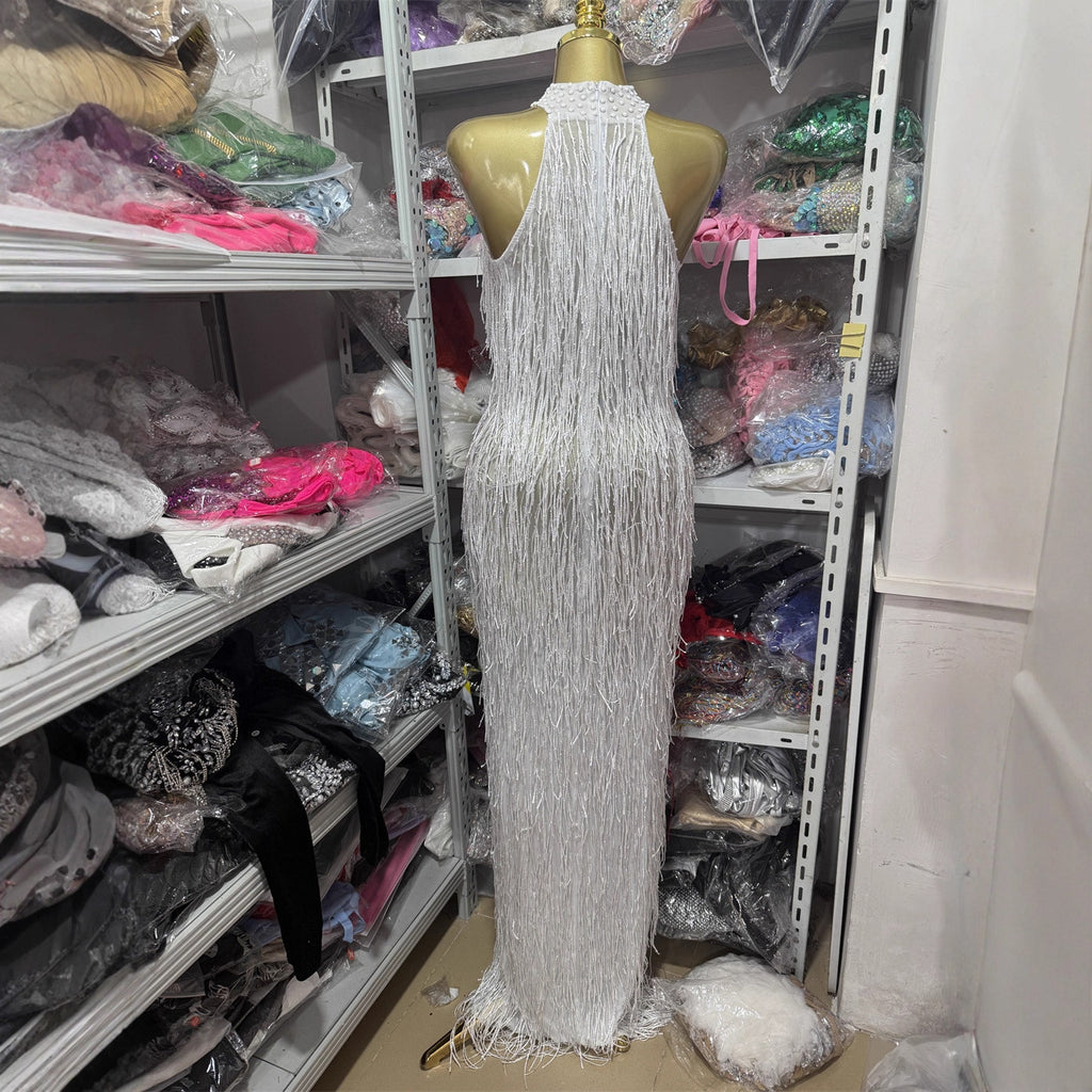 THE BORDEAUX IVORY FRINGE