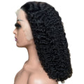 3*4 front lacec bob curly factory wig
