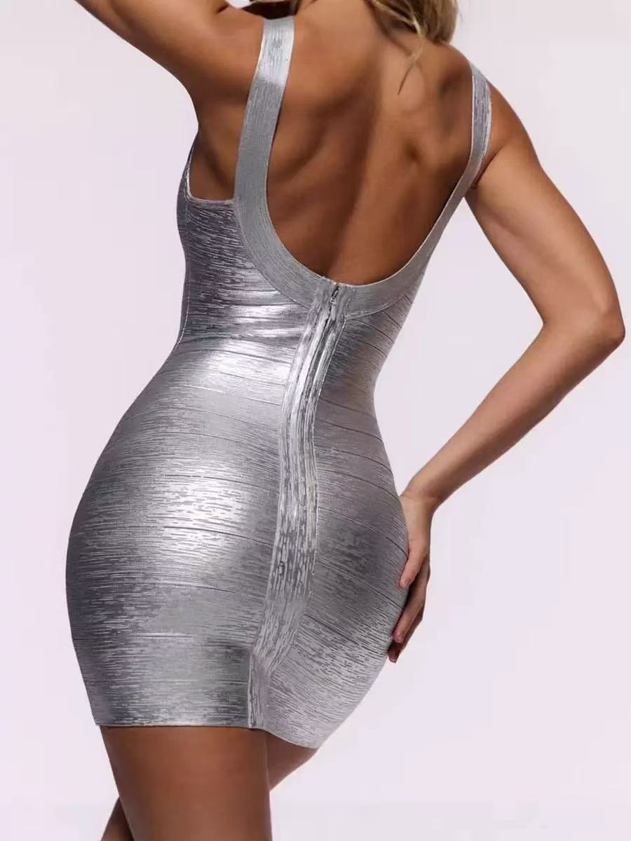 Premium Bodycon Birthday Celebration Mini Dress