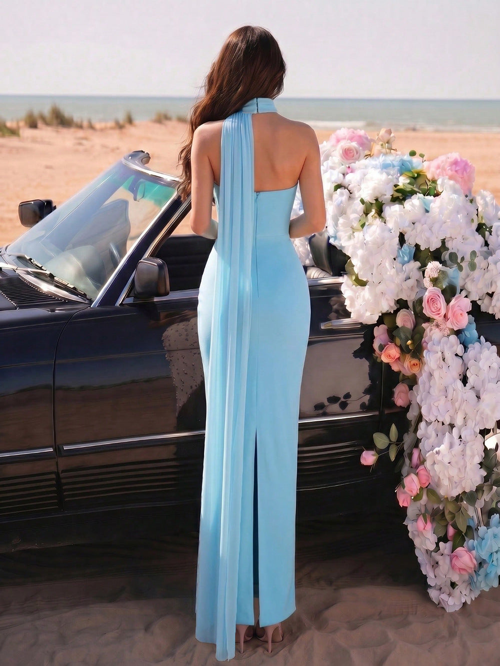 Precision Fit Rhinestone Power Dress