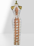 Pure White Honeymoon Bandage Dress