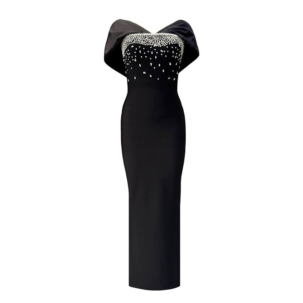Off-The-Shoulder Bardot Bandage Dress