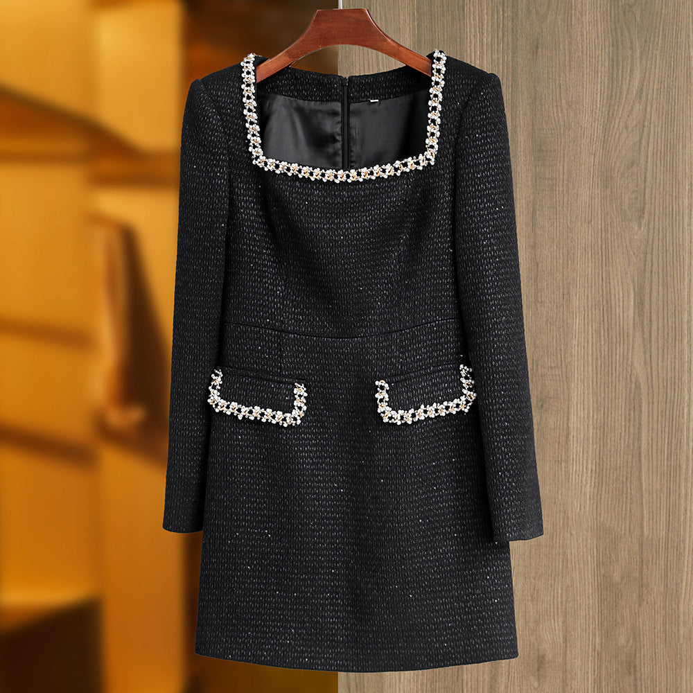 Square Neck Tailored Bandage Sheath