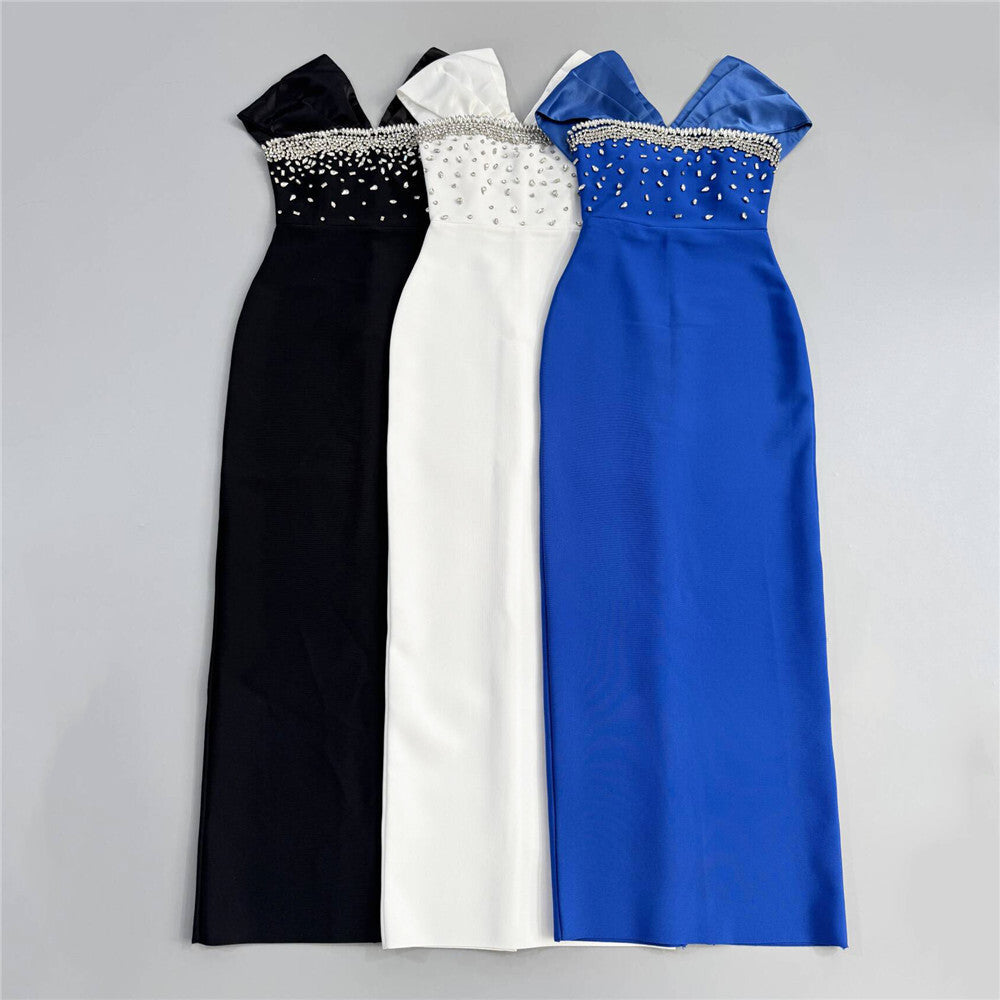 Off-The-Shoulder Bardot Bandage Dress