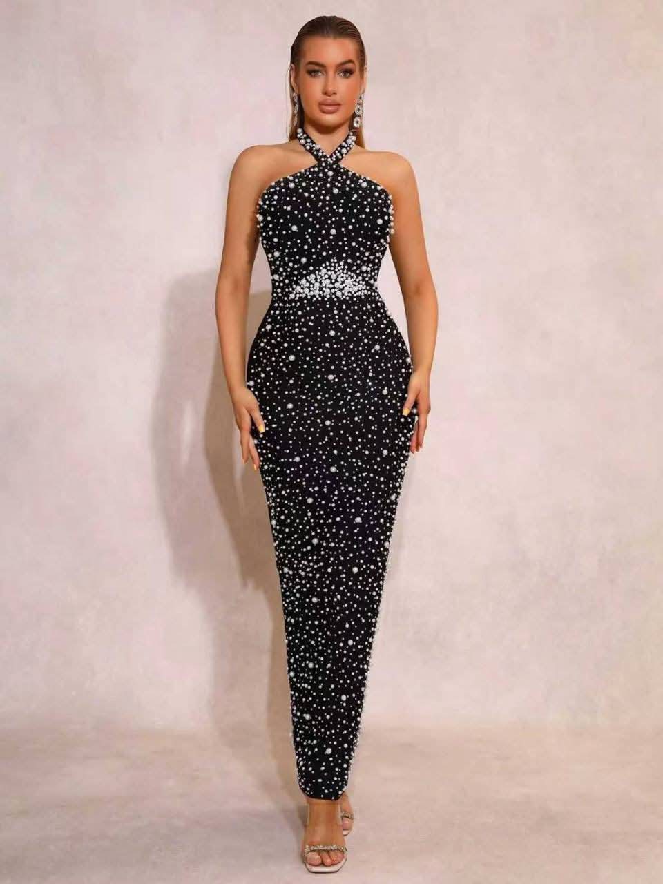 Bold Cut-Out Back Bandage Dress