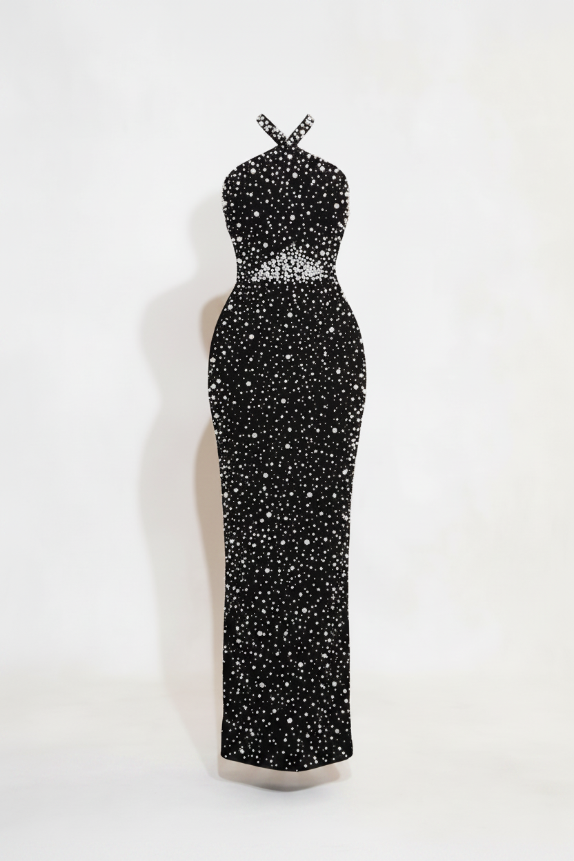 Bold Cut-Out Back Bandage Dress