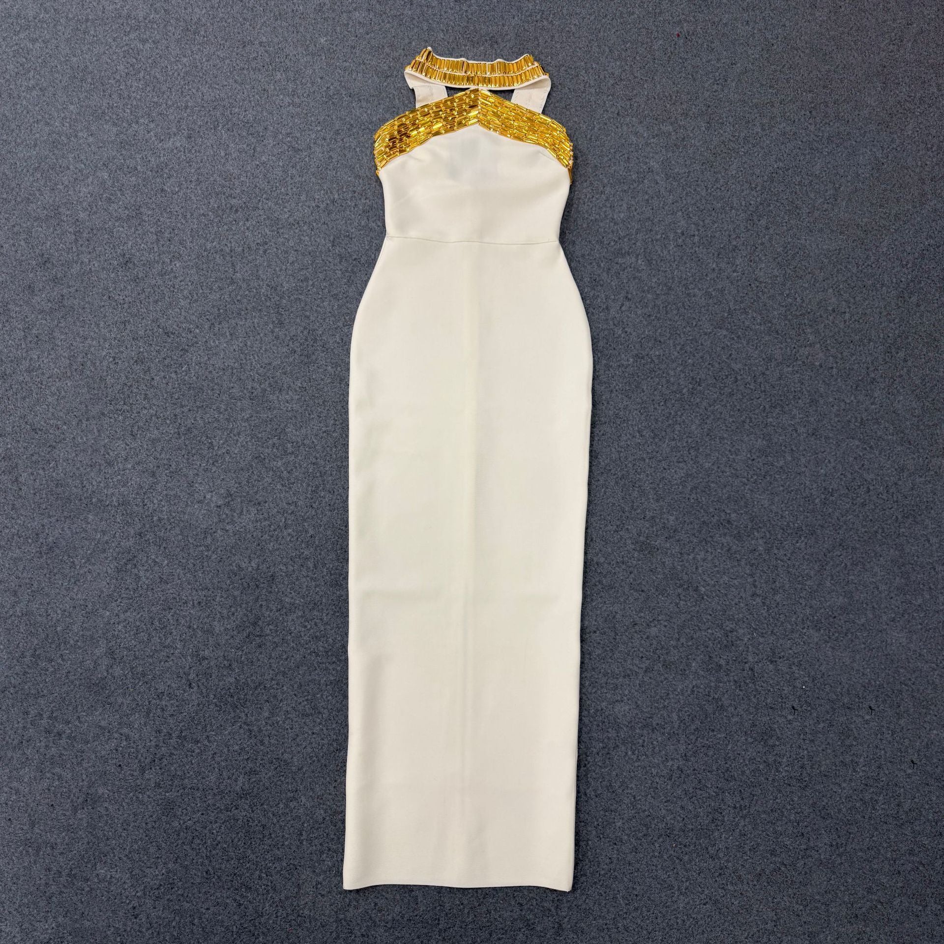 Precision Fit Rhinestone Power Dress
