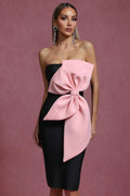 Backless Halter Bandage Vacation Dress