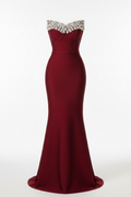 Diamond Frost Sleeveless Bandage Party Dress