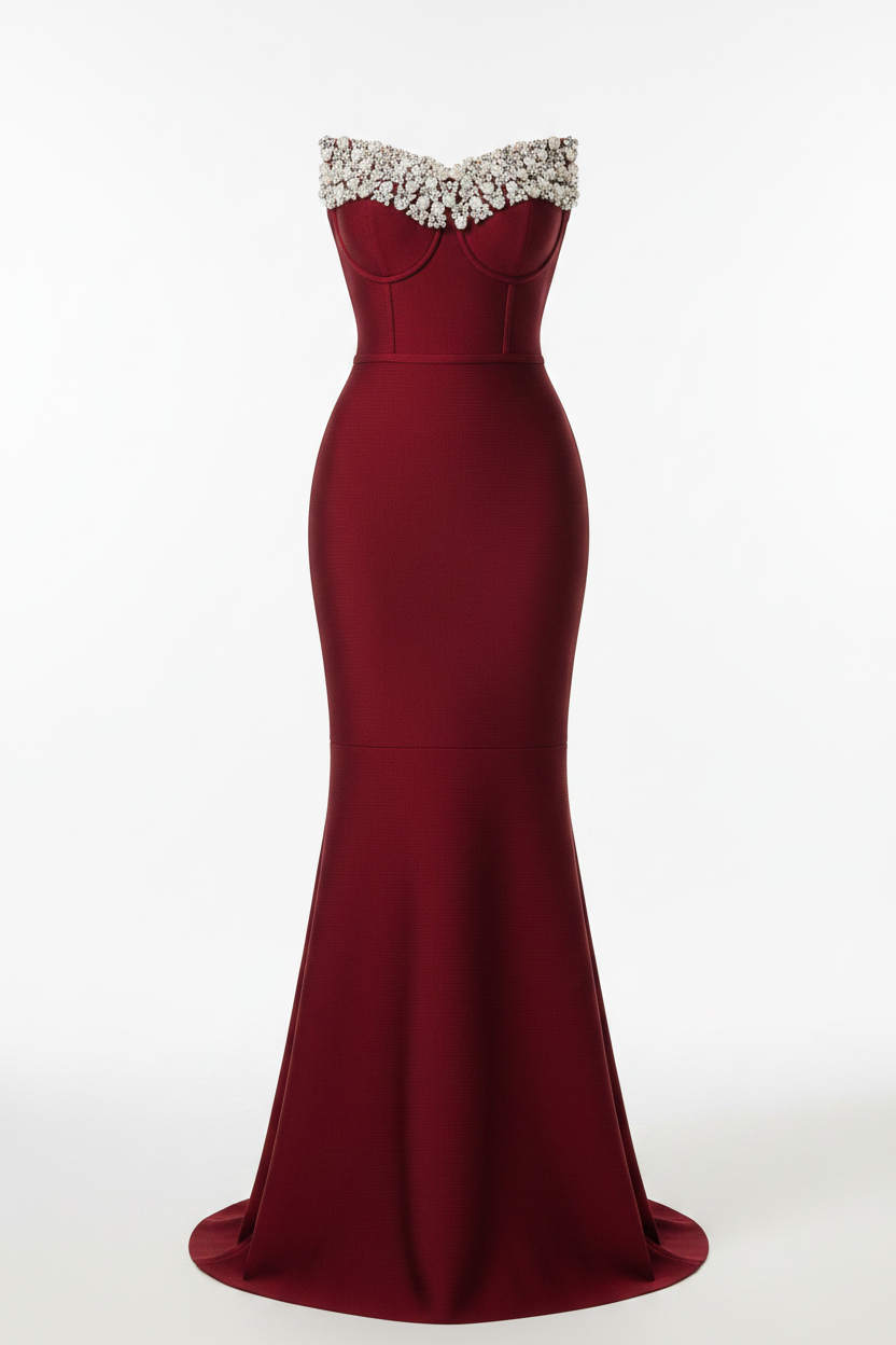 Diamond Frost Sleeveless Bandage Party Dress