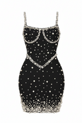 Luxe Ribbon-Texture Birthday Party Bandage Bodycon
