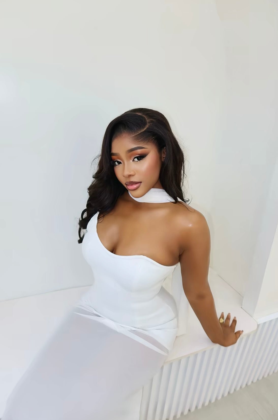 Sexy Strapless Backless Black Maxi Long Bandage Dress Elegant Dinner Outfit - Bandage city