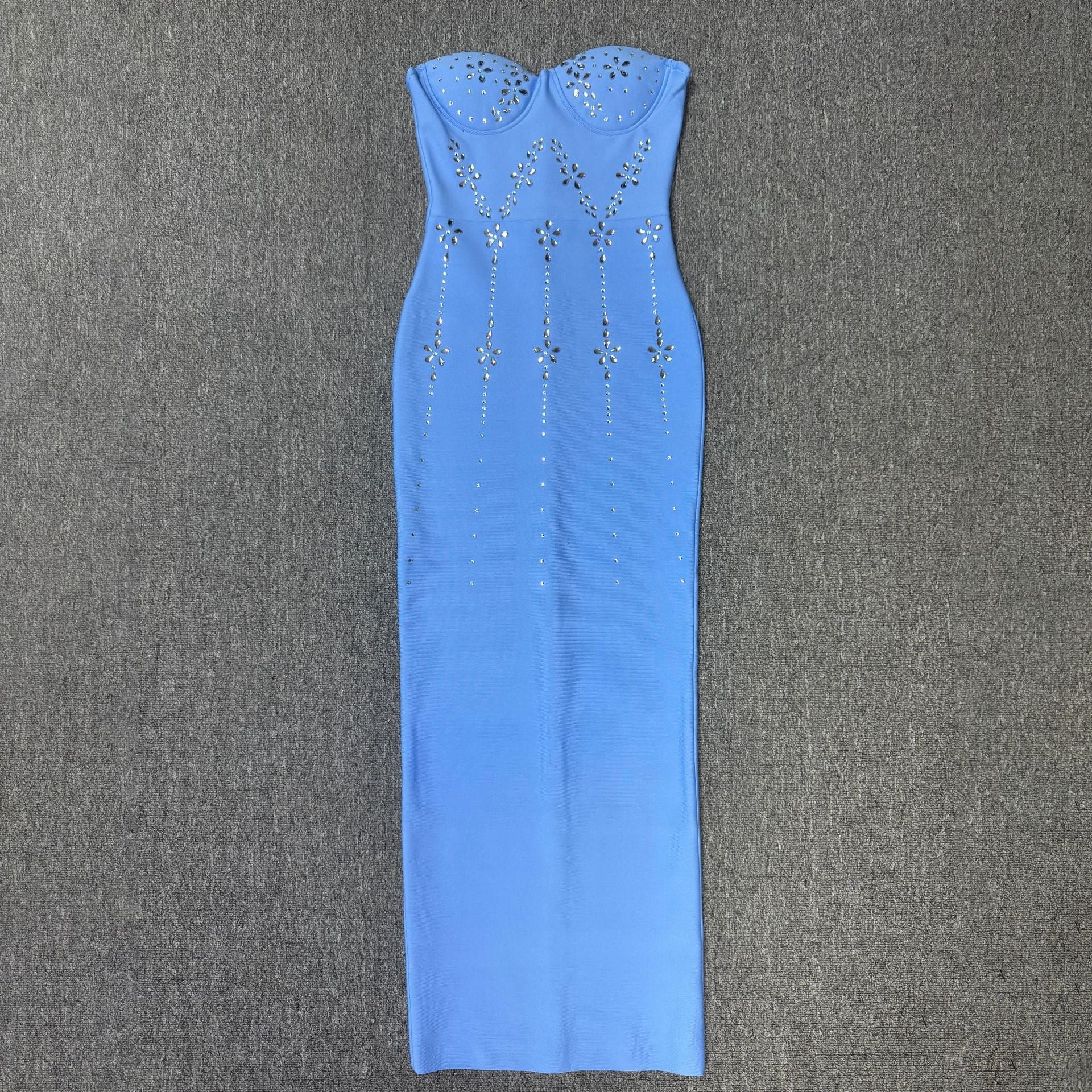Sleeveless Slim Fit Independent Design Host Party Dress - Bandage city